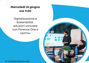Webinar: Digitalizzazione e Sostenibilita - soluzioni concrete con Florence One e Up2You