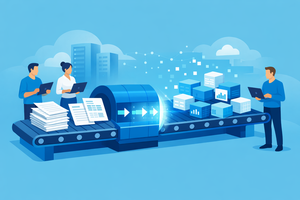 Pipeline automatizzata che trasforma fatture e ordini in record ERP strutturati, innovazione guidata dall’AI negli ecosistemi